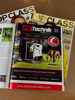 Nyní nás můžete potkat v posledním vydání prestižního časopisu TopClass 😎